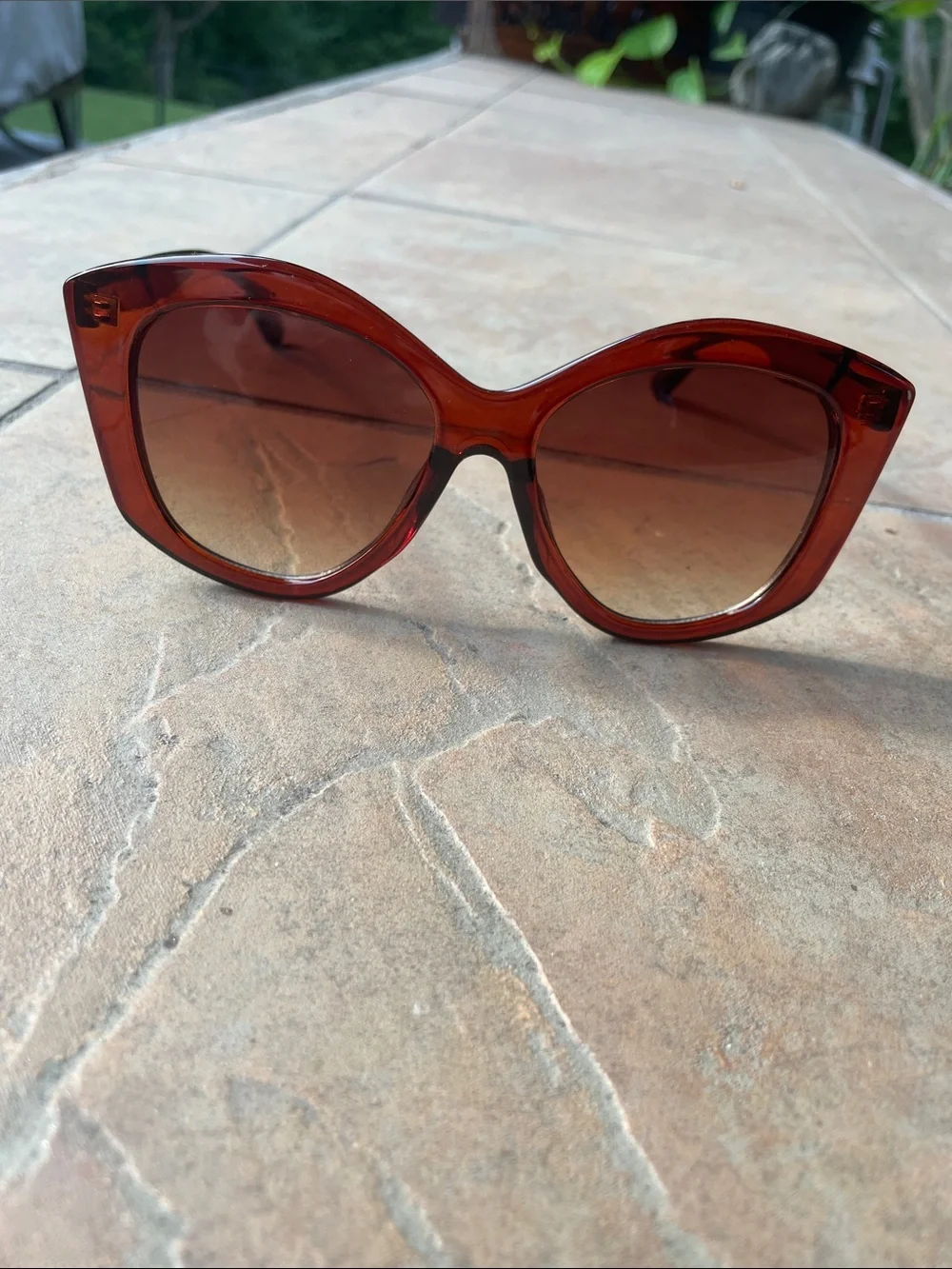 Elegant Women's Oversized Sunglasses - Tortoiseshell Brown C71